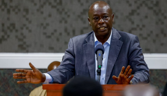 Democracy for the Citizens (DCP) party leader Rigathi Gachagua